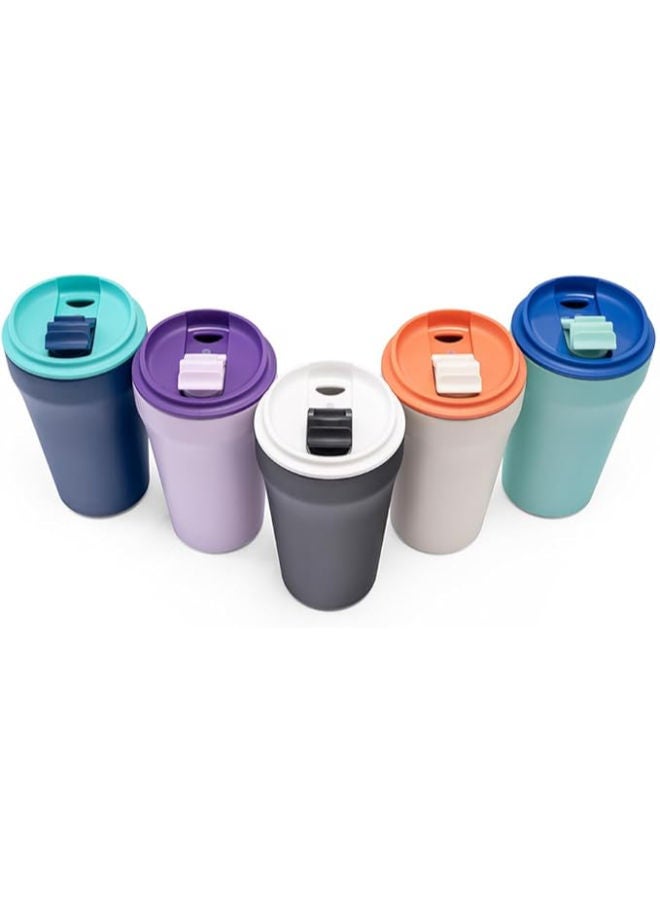 TANK Insulated Stainless Steel Travel Mug With A Push-Button Lid - Image 3